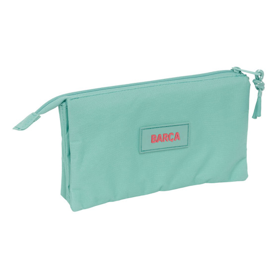 Portatodo Triple F.C.Barcelona Chica Musgo 22 x 12 x 3 cm.