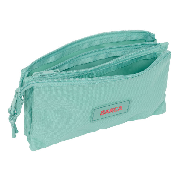 Portatodo Triple F.C.Barcelona Chica Musgo 22 x 12 x 3 cm.