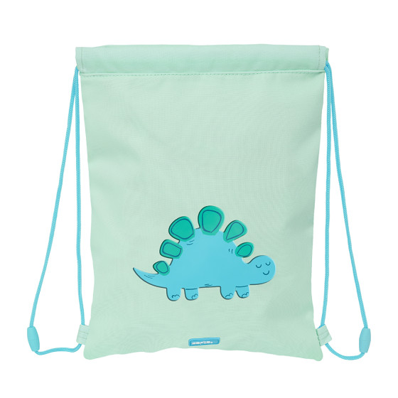 Saco Plano Junior Safta Preescolar "Dino" 26 x 34 cm.