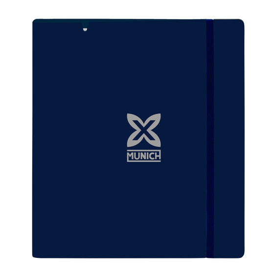 Carpeblock Pp Foam 4 Anillas 35Mm Con Recambio Munich "Street" 27 x 32 x 4 cm.