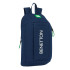 Mini Mochila Cremallera Vertical Benetton "Green" 22 x 39 x 10 cm.