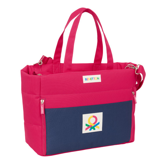 Bolso Con Bolsillo Para Portatil 14,1'' Benetton "Cherry" 40 x 31 x 17 cm.