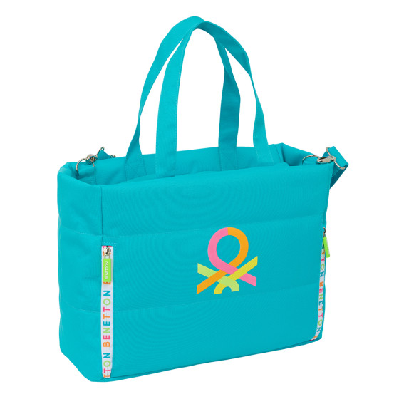 Bolso Con Bolsillo Para Portatil 14,1'' Benetton "Summer" 40 x 31 x 17 cm.
