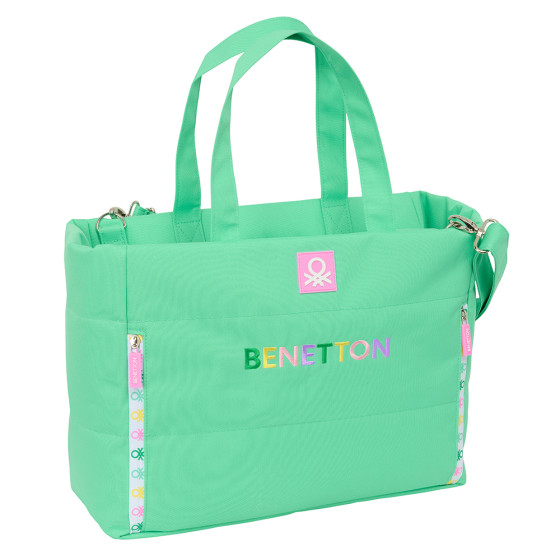 Bolso Con Bolsillo Para Portatil 14,1'' Benetton "Mint" 40 x 31 x 17 cm.