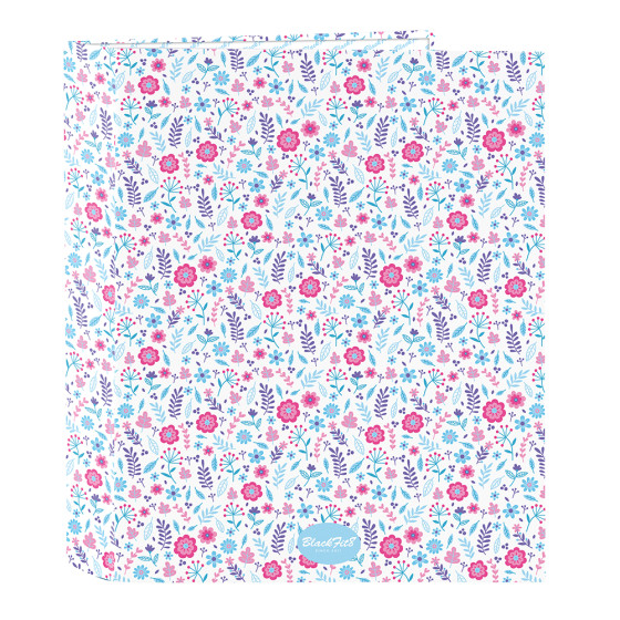 Carpeta Folio 4 Anillas 35Mm Lomo Ancho Blackfit8 "Cool" 27 x 33 x 6 cm.