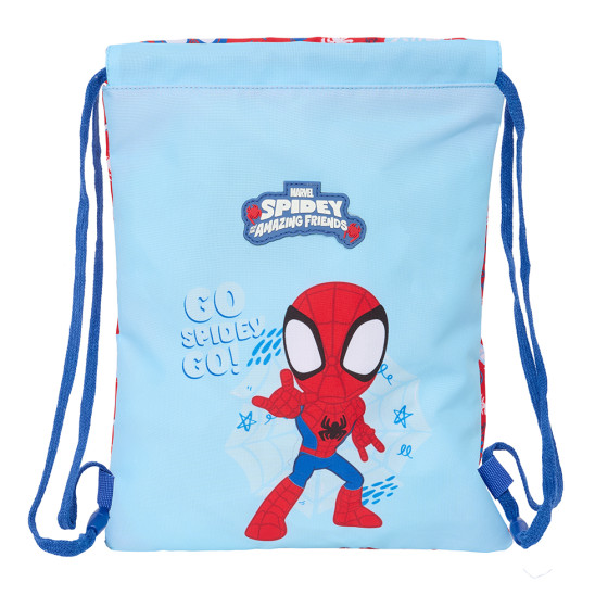 Saco Plano Junior Spidey "Rescue" 26 x 34 cm.