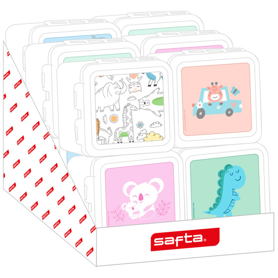 Expositor Fiambreras Infantil 29 x 34 x 34 cm.