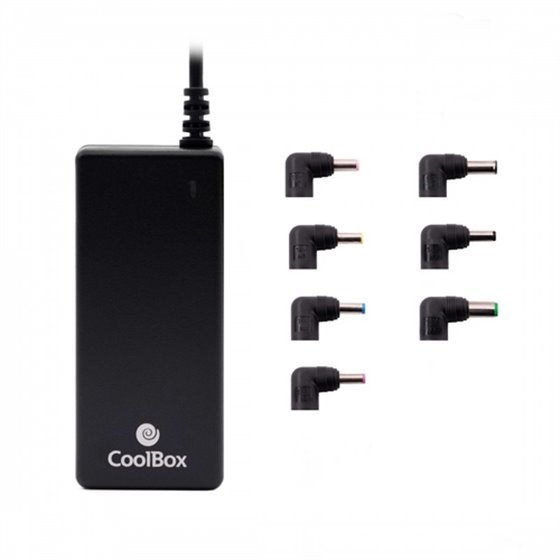 CoolBox Adaptador portátil automático 65W 14puntas
