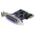 StarTech.com PEX1PLP - Tarjeta PCI-Express 1 Puerto Paralelo - Incluye LP