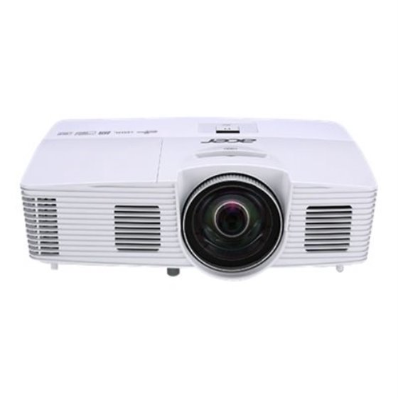 Acer S1286H - proyector DLP - portátil - 3D - 3500 lúmenes - XGA (1024 x 768) - 4:3 - tiro corto - Blanco