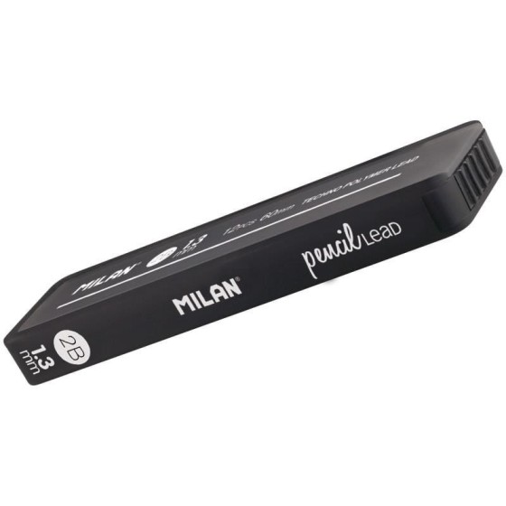 Minas Grafito Para Portaminas MILAN Pencil Lead 1,3 mm. 2B