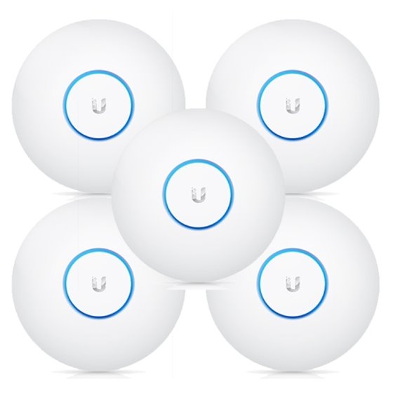 Ubiquiti UniFi AC PRO Wifi - 1750 Mbps - 802.3af/at - PoE not included - Pack de 5