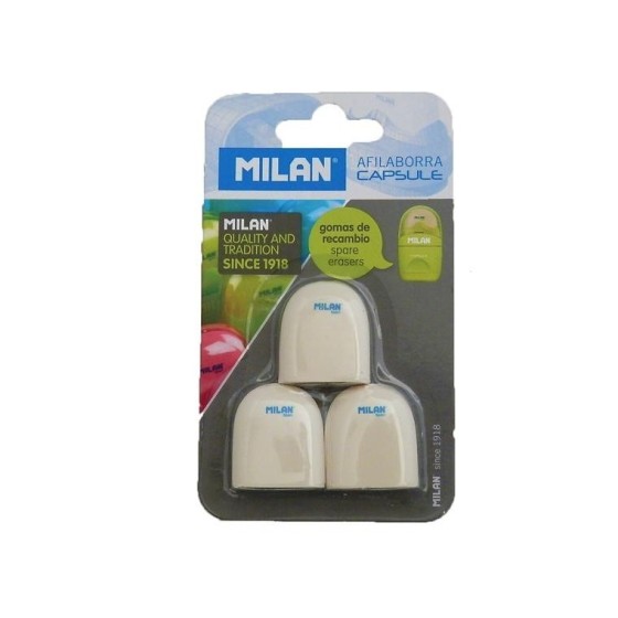 Recambio 3 Gomas MILAN Capsule