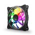 Nox Hummer A-FAN - Ventilador ARGB - Iluminación interior - 120 mm - Compatible con Hummer conexión 3 pines