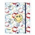 Carpeta Equipada SMILEY WORLD Art A4 4 Anillas 30 mm. 27 x 32 x