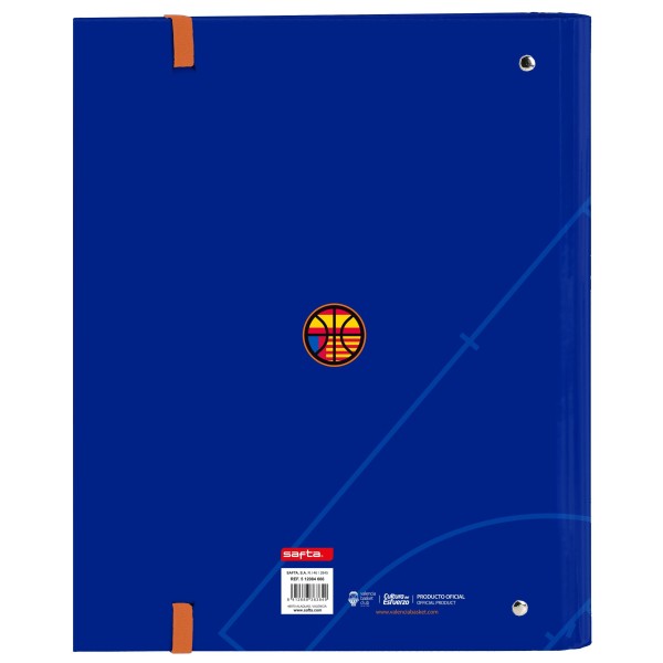 Carpeta Equipada VALENCIA BASKET A4 4 Anillas 30 mm. 27 x 32 x