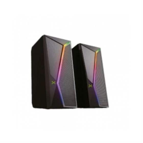 3Go Droxio SIREN - Altavoces 2.0 - RGB - USB - 2x3W - 160Hz-20KHzz - Jack 3.5mm - 6W RMS