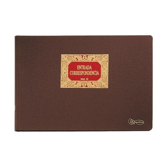 Libro Contable MIQUELRIUS Folio 100 Hojas Apaisado Entrada