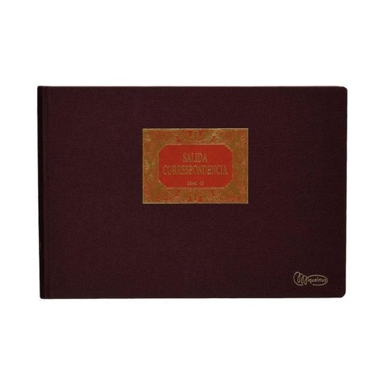 Libro Contable MIQUELRIUS Folio 100 Hojas Apaisado Salida