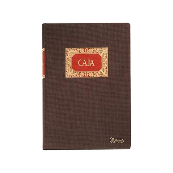 Libro Contable MIQUELRIUS Folio 100 Hojas Natural Caja