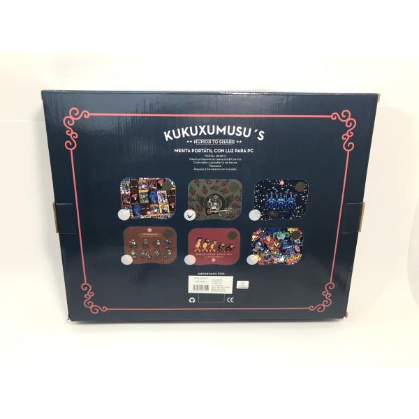 Mesa Portátil Con Luz ROYMART Kukuxumusu Tribikes