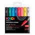 Rotulador POSCA Acrílico Base Agua PC-1MR/8C Estuche De 8 Marcadores BASIC