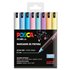 Rotulador POSCA Acrílico Base Agua PC-1MR/8C Estuche De 8 Marcadores PASTEL