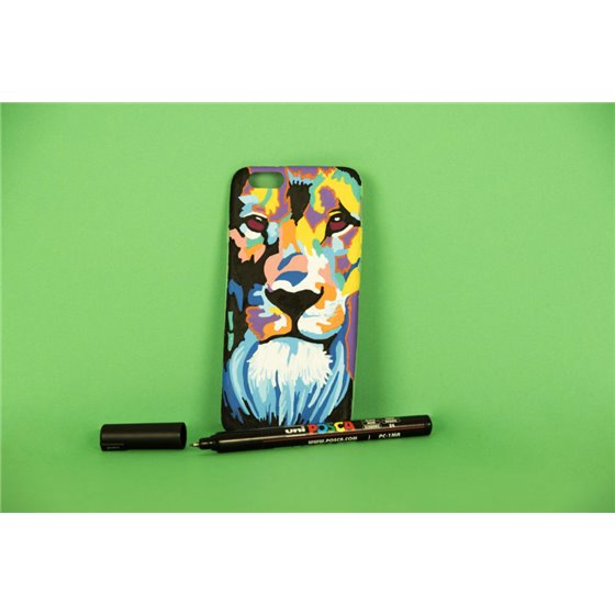 Rotulador POSCA Acrílico Base Agua PC-5M/8C Estuche De 8 Marcadores BASIC