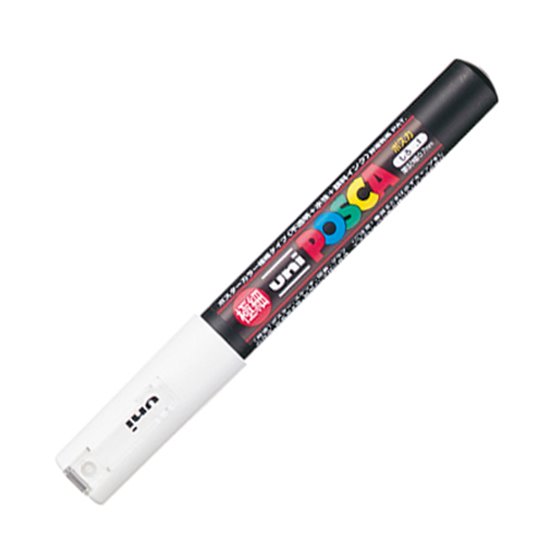 Rotulador POSCA Acrílico Base Agua PC-1M Blanco