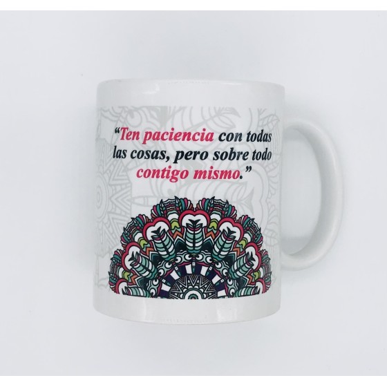Taza Cerámica ROYMART Mandala Ten Paciencia