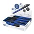 Caja Expositora 25 Bolígrafos MILAN P1 Touch Stylus Tinta Azul