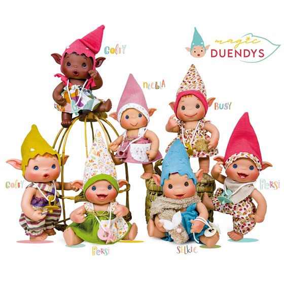 Muñecas NINES D´ONIL Duendys Display 8 unidades