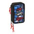 Plumier Triple 37 Piezas Hot Wheels 12,5 x 19,5 x 5,5 cm.