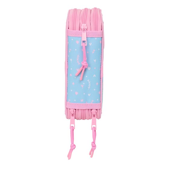 Plumier Triple 37 Piezas Blackfit8 "Smile" 12,5 x 19,5 x 5,5 cm.