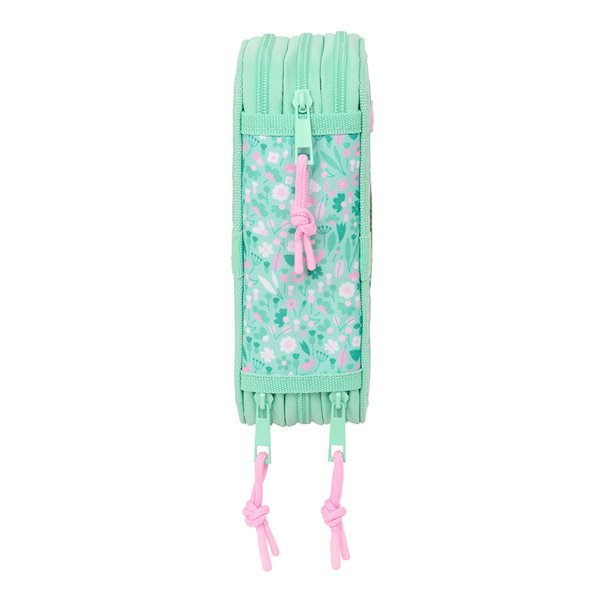 Plumier Triple 37 Piezas Safta "Cuore" 12,5 x 19,5 x 5,5 cm.