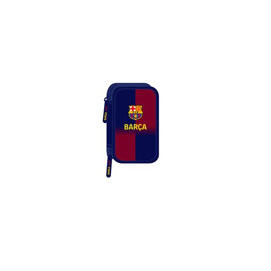 Plumier Triple 37 Piezas F.C.Barcelona 1ª Equip. 25/26 12,5 x 19,5 x 5,5 cm.