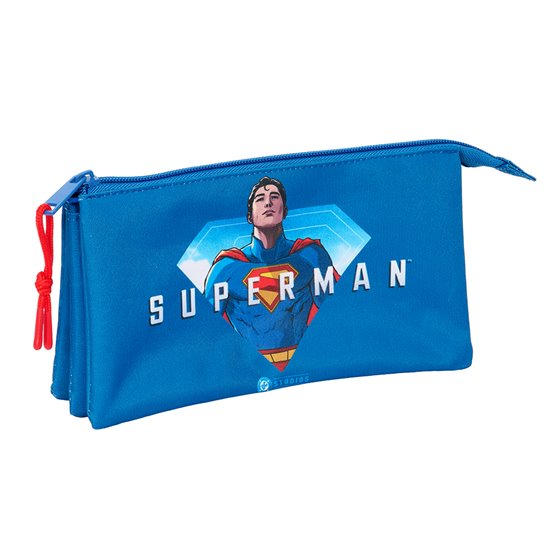 Portatodo Triple Superman 22 x 12 x 3 cm.
