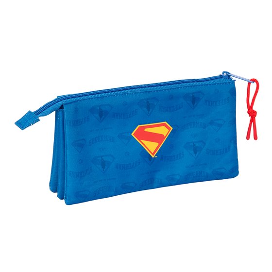 Portatodo Triple Superman 22 x 12 x 3 cm.