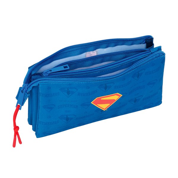 Portatodo Triple Superman 22 x 12 x 3 cm.