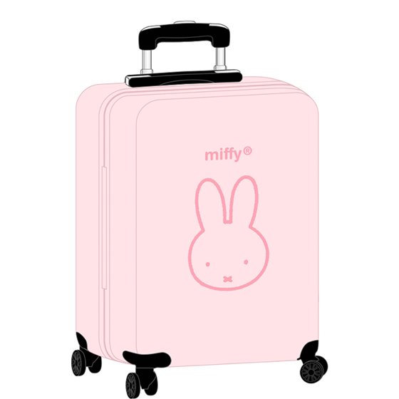 Trolley Cabina 20" Miffy "Flores" 34,5 x 55 x 20 cm.