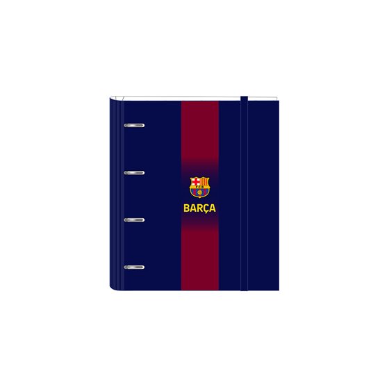 Carpeblock 4 Anillas 35 mm. Con Recambio F.C.Barcelona 1ª Equip. 25/26 27 x 32 x 3,5 cm.