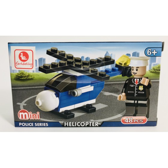 Juego Bloques JUINSA Construcción Policía Exp. X12