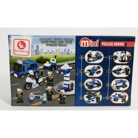 Juego Bloques JUINSA Construcción Policía Exp. X12