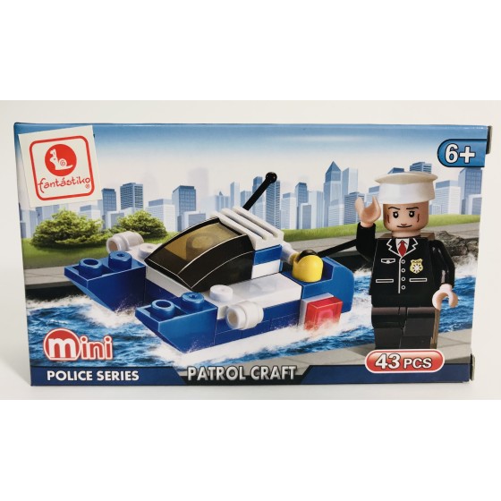 Juego Bloques JUINSA Construcción Policía Exp. X12