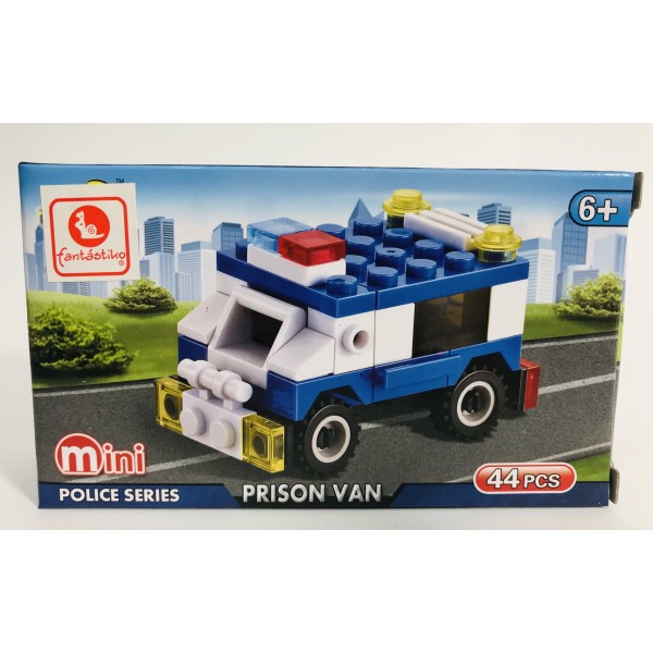 Juego Bloques JUINSA Construcción Policía Exp. X12