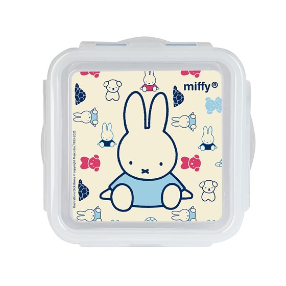 Fiambrera Miffy "Buddy" 13 x 7,5 x 13 cm.