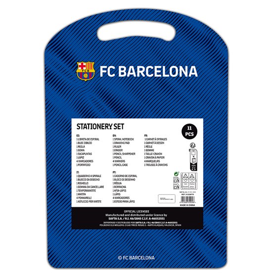 Set Escritura F.C.Barcelona 1ª Equip. 25/26 27 x 37,5 x 3 cm.