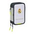 Plumier Triple 37 Piezas Real Madrid Equip. 25/26 12,5 x 19,5 x 5,5 cm.