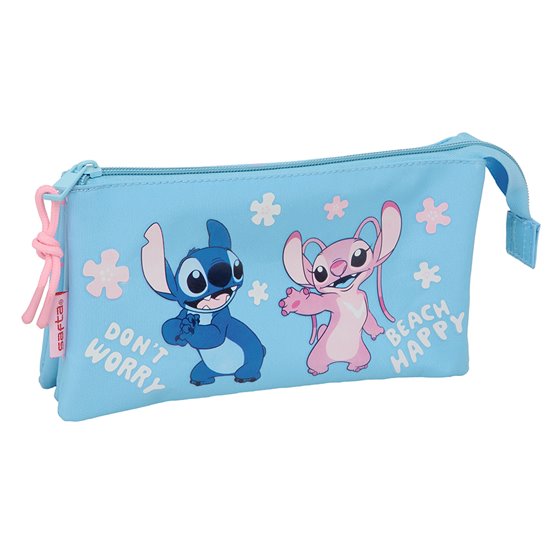 Portatodo Triple Stitch "Happy" 22 x 12 x 3 cm.