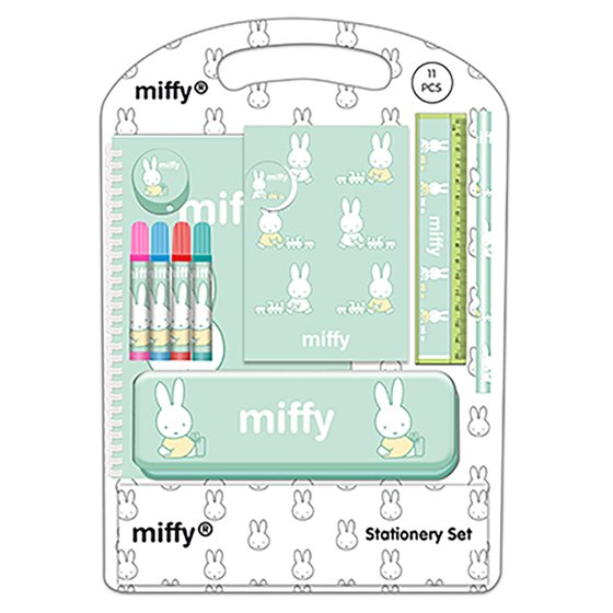 Set Escritura Miffy "Buddy" 27 x 37,5 x 3 cm.